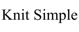 KNIT SIMPLE trademark