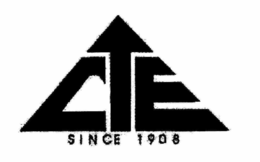 CTE SINCE 1908 trademark