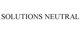 SOLUTIONS NEUTRAL trademark