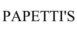 PAPETTI'S trademark