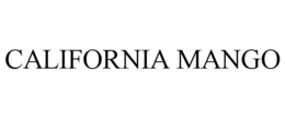 CALIFORNIA MANGO trademark