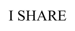 I SHARE trademark