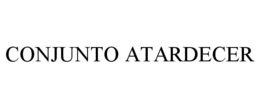 CONJUNTO ATARDECER trademark