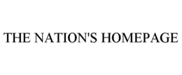 THE NATION'S HOMEPAGE trademark
