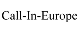 CALL-IN-EUROPE trademark
