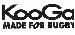 KOOGA MADE FOR RUGBY trademark