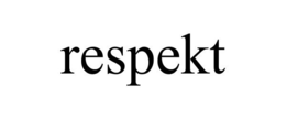 RESPEKT trademark