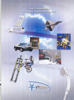 VT VTCHINA LOW TEMPERATURE ARC VAPOR DEPOSITION SYSTEM trademark