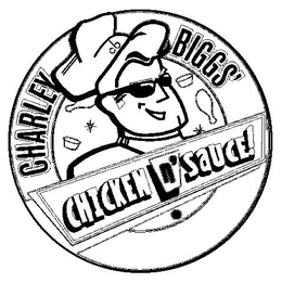 CHARLEY BIGGS' CHICKEN N' SAUCE! CB trademark
