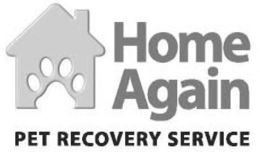 HOME AGAIN PET RECOVERY SERVICE trademark