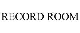 RECORD ROOM trademark