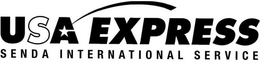 USA EXPRESS SENDA INTERNATIONAL SERVICE trademark
