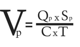 VP = QP X SP / C X T trademark