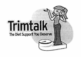TRIMTALK THE DIET SUPPORT YOU DESERVE trademark