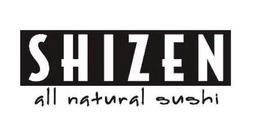SHIZEN ALL NATURAL SUSHI trademark