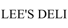 LEE'S DELI trademark