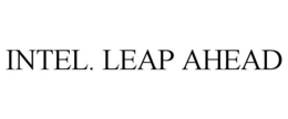 INTEL. LEAP AHEAD trademark
