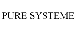 PURE SYSTEME trademark