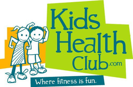 KIDS HEALTH CLUB.COM WHERE FITNESS IS FUN. trademark