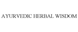 AYURVEDIC HERBAL WISDOM trademark