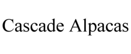 CASCADE ALPACAS trademark