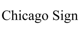 CHICAGO SIGN trademark