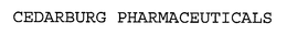CEDARBURG PHARMACEUTICALS trademark