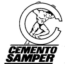 C CEMENTO SAMPER trademark