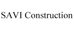 SAVI CONSTRUCTION trademark