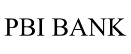 PBI BANK trademark