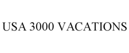USA 3000 VACATIONS trademark