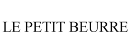 LE PETIT BEURRE trademark