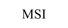 MSI trademark