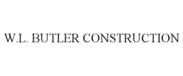 W.L. BUTLER CONSTRUCTION trademark