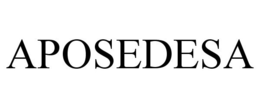 APOSEDESA trademark