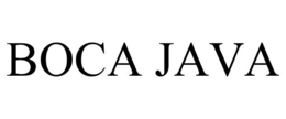 BOCA JAVA trademark