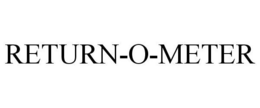 RETURN-O-METER trademark