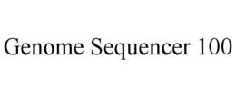 GENOME SEQUENCER 100 trademark