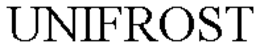 UNIFROST trademark
