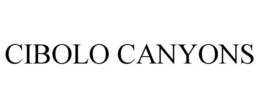 CIBOLO CANYONS trademark