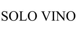 SOLO VINO trademark
