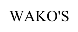 WAKO'S trademark