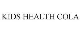 KIDS HEALTH COLA trademark