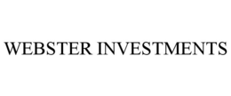 WEBSTER INVESTMENTS trademark