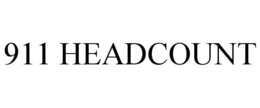 911 HEADCOUNT trademark