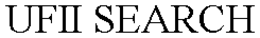 UFII SEARCH trademark