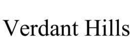 VERDANT HILLS trademark