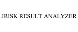 JRISK RESULT ANALYZER trademark