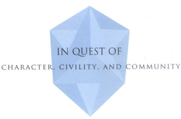 IN QUEST OF CHARACTER, CIVILITY, AND COMMUNITY trademark