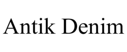 ANTIK DENIM trademark